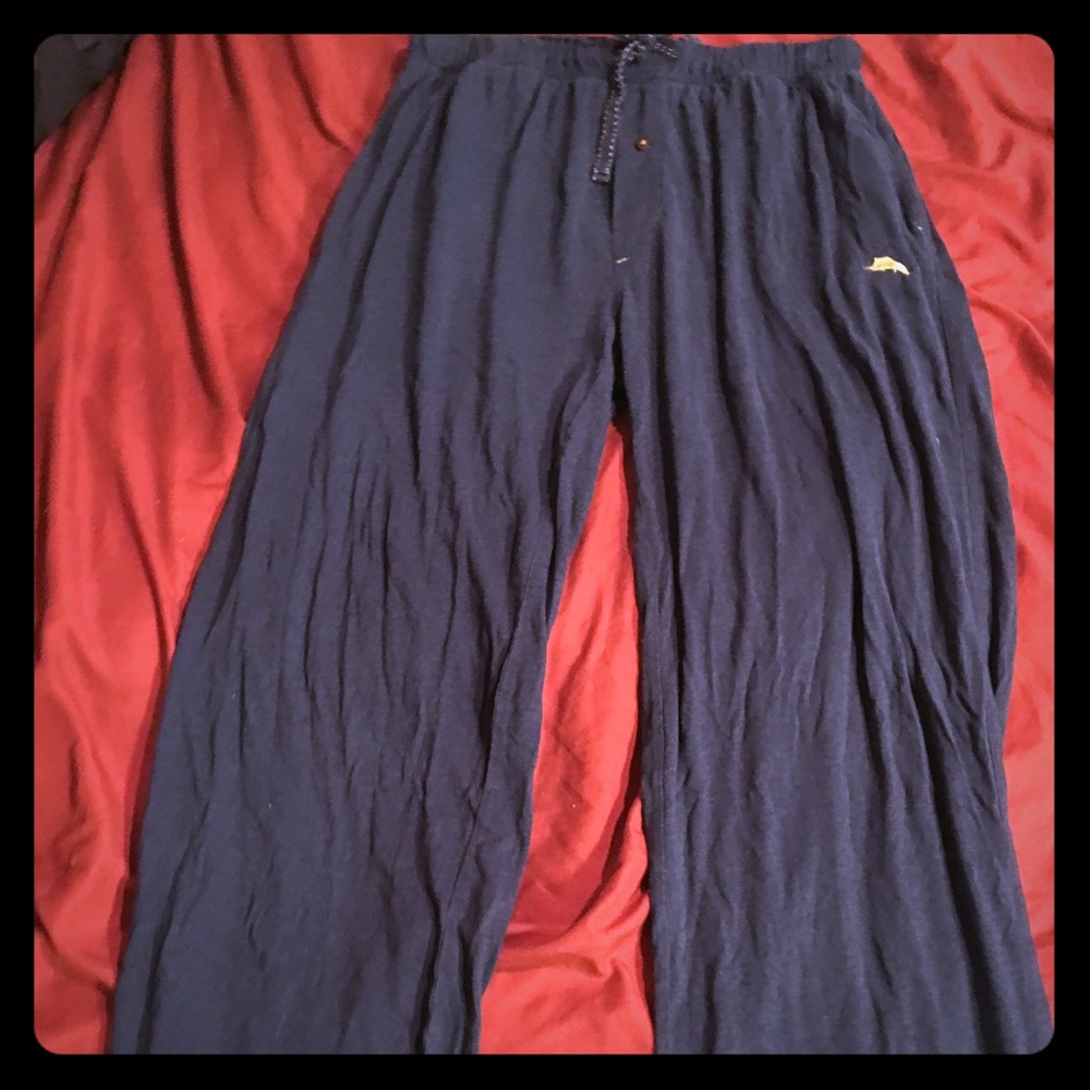 Men’s navy blue Tommy Bahama pajama pants
